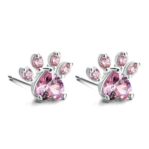 Dog Paw Jewelry Sets for Women