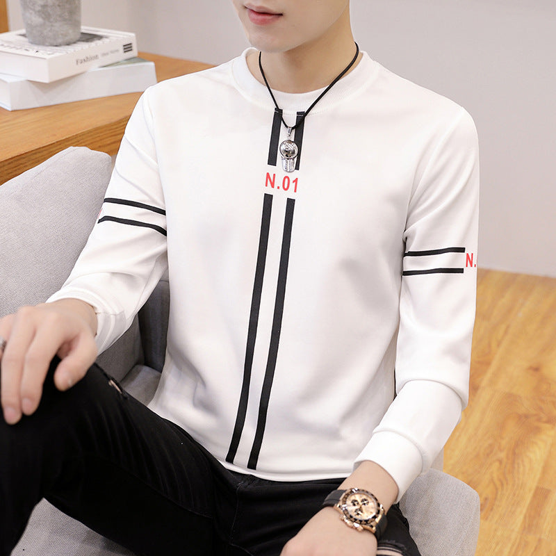 Men Printed T-shirt Round Neck