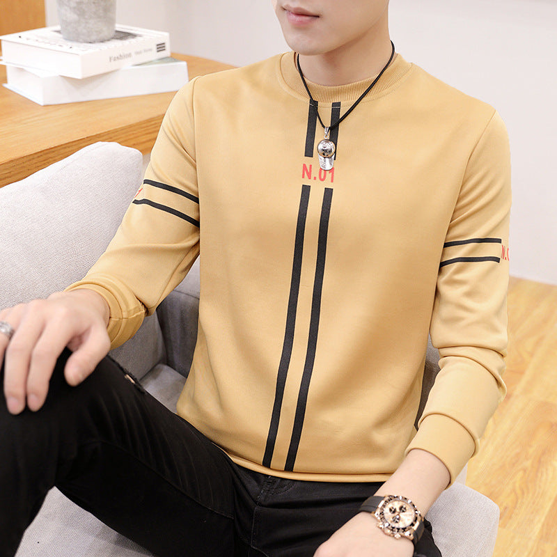 Men Printed T-shirt Round Neck