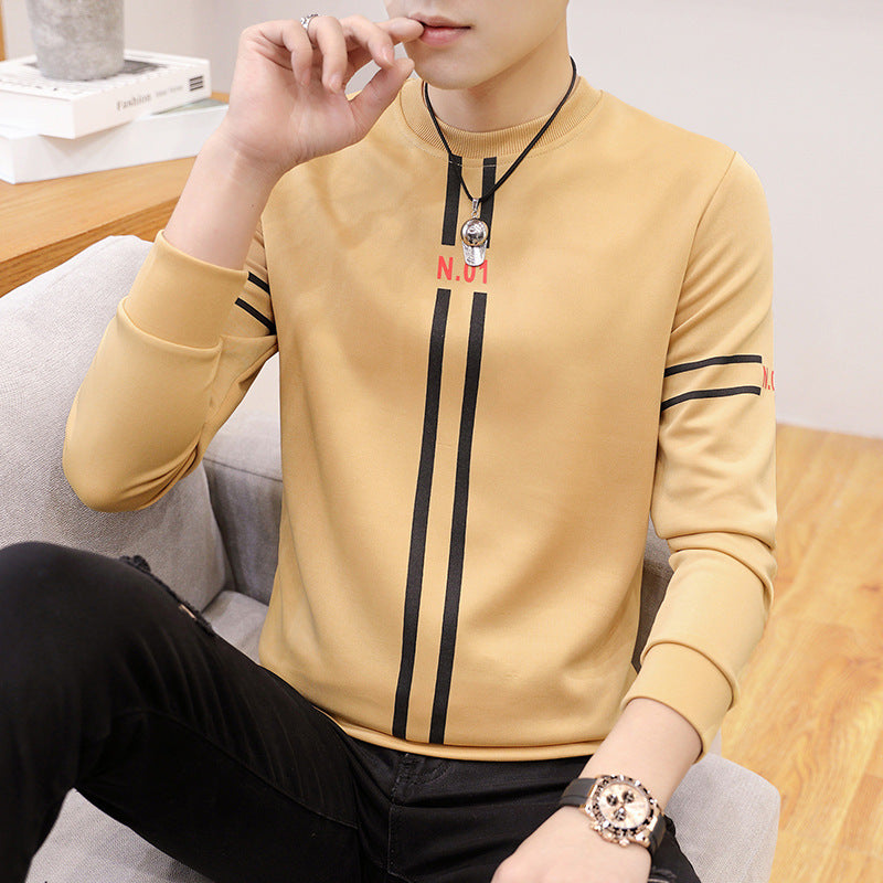 Men Printed T-shirt Round Neck
