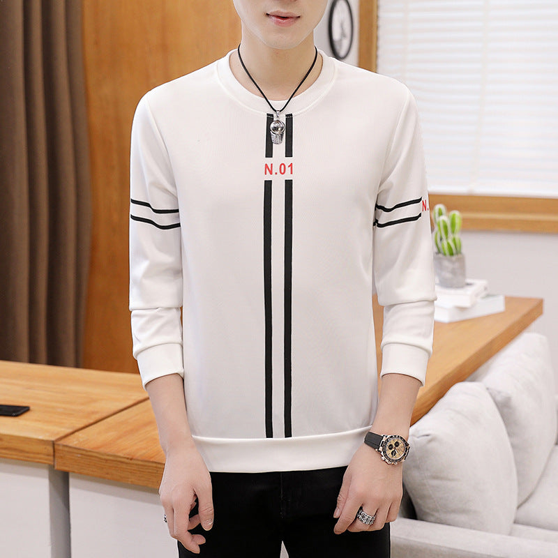 Men Printed T-shirt Round Neck