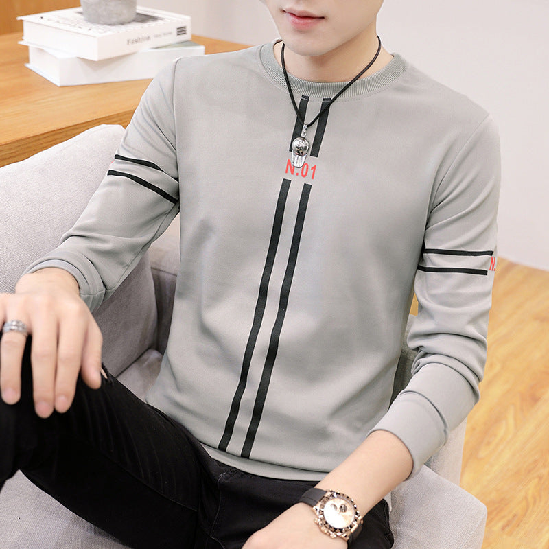 Men Printed T-shirt Round Neck