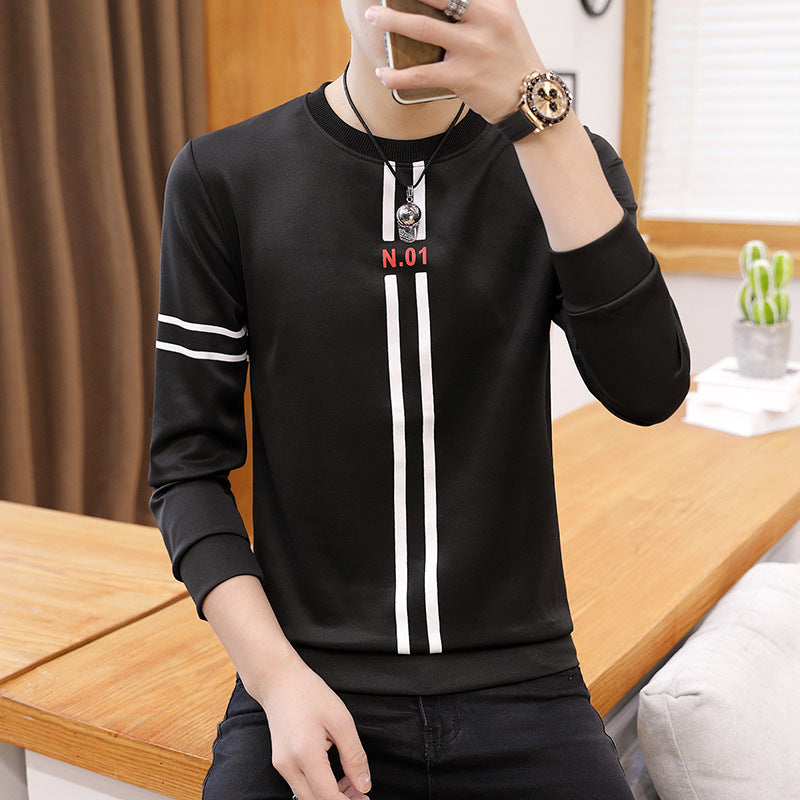 Men Printed T-shirt Round Neck