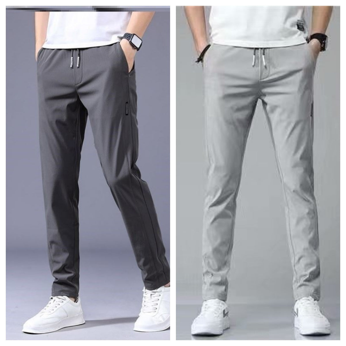 Loose Straight Sweatpants Men