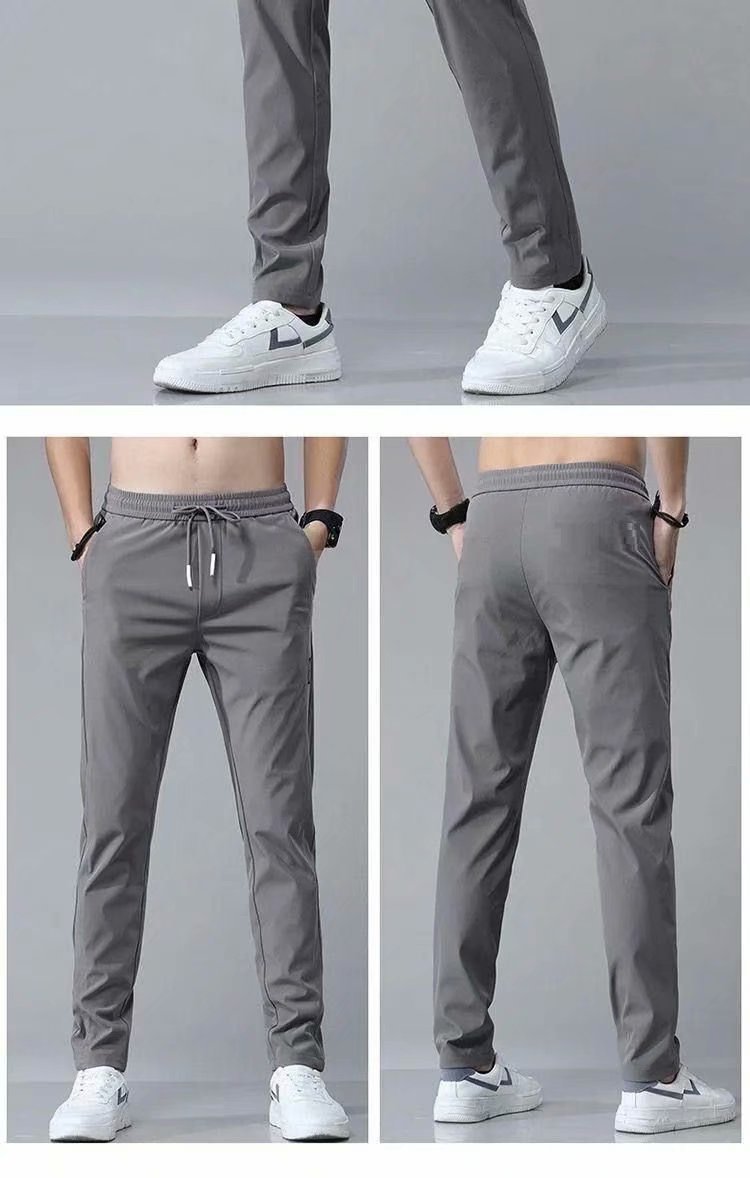 Loose Straight Sweatpants Men