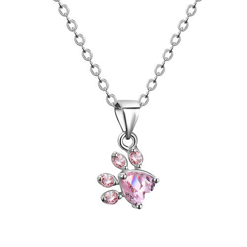 Dog Paw Jewelry Sets for Women