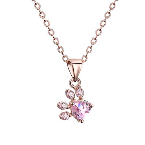 Dog Paw Jewelry Sets for Women