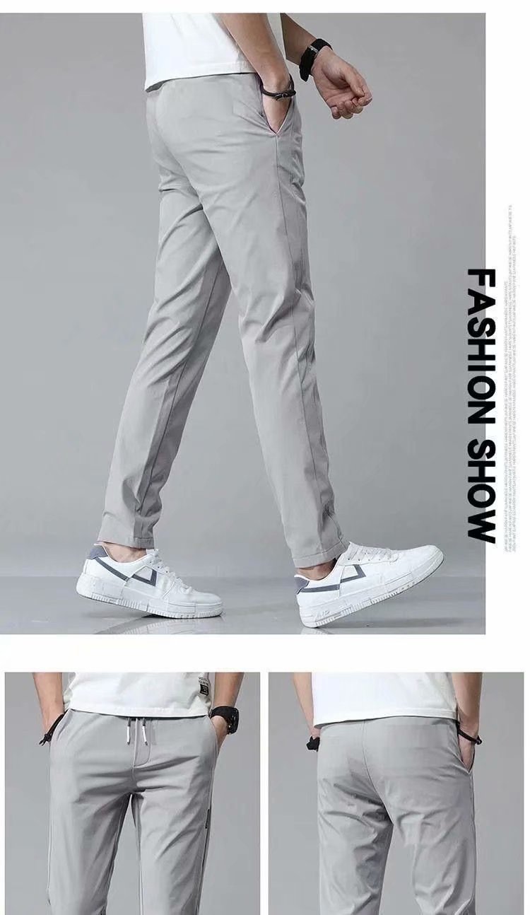 Loose Straight Sweatpants Men
