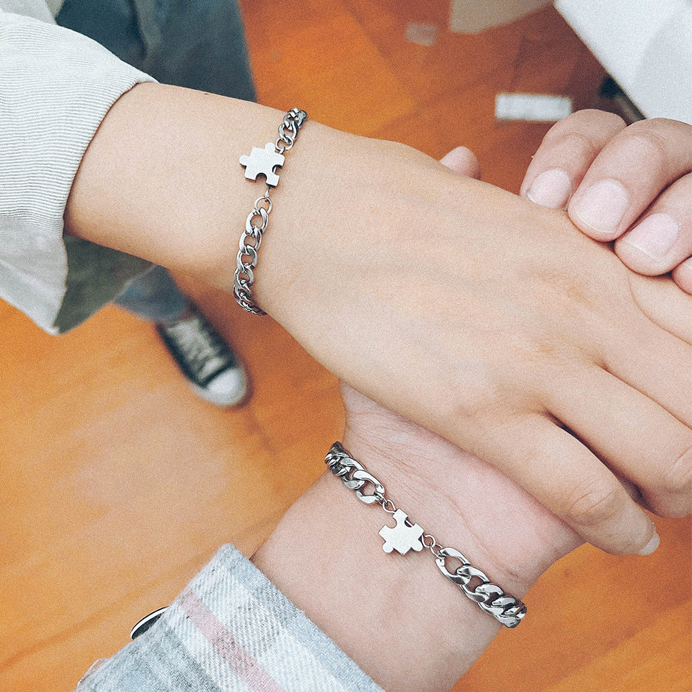 Titanium Bracelet Jewelry Set