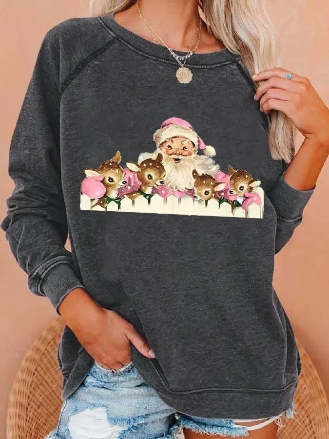 Round-neck Non-hoodie Pullover Sweater