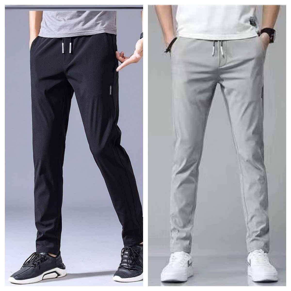 Loose Straight Sweatpants Men