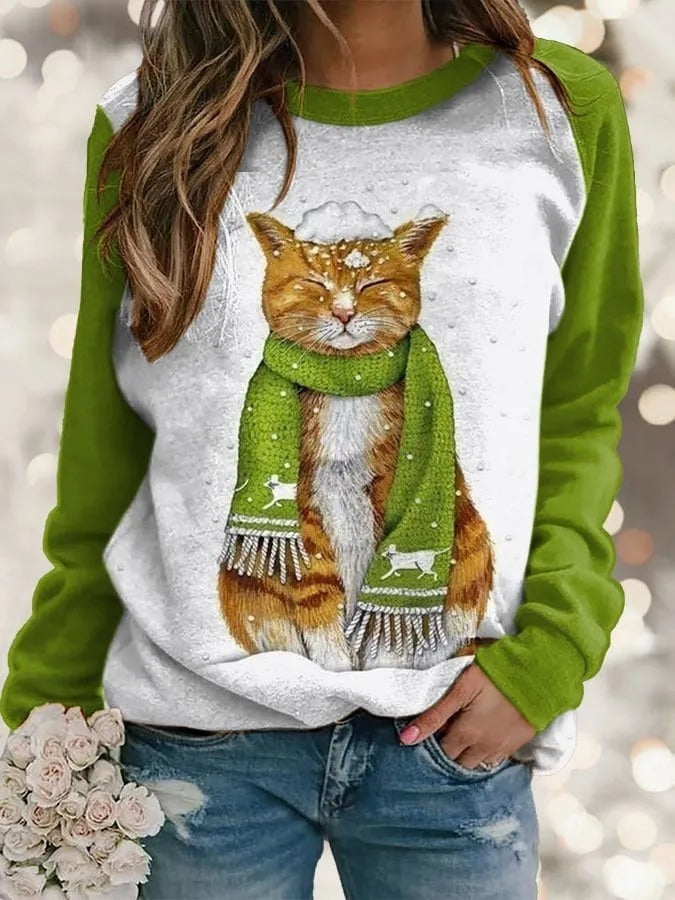 Round-neck Non-hoodie Pullover Sweater