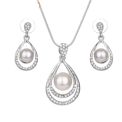 Pearl Jewelry Set for Women