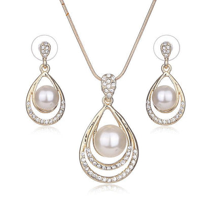 Pearl Jewelry Set for Women